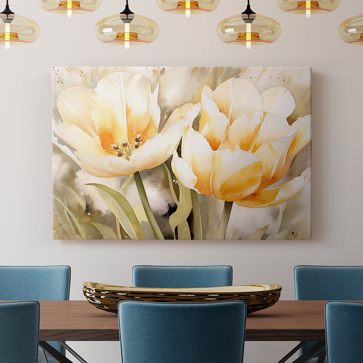Floral Watercolor XXVI - Canvas Art Print
