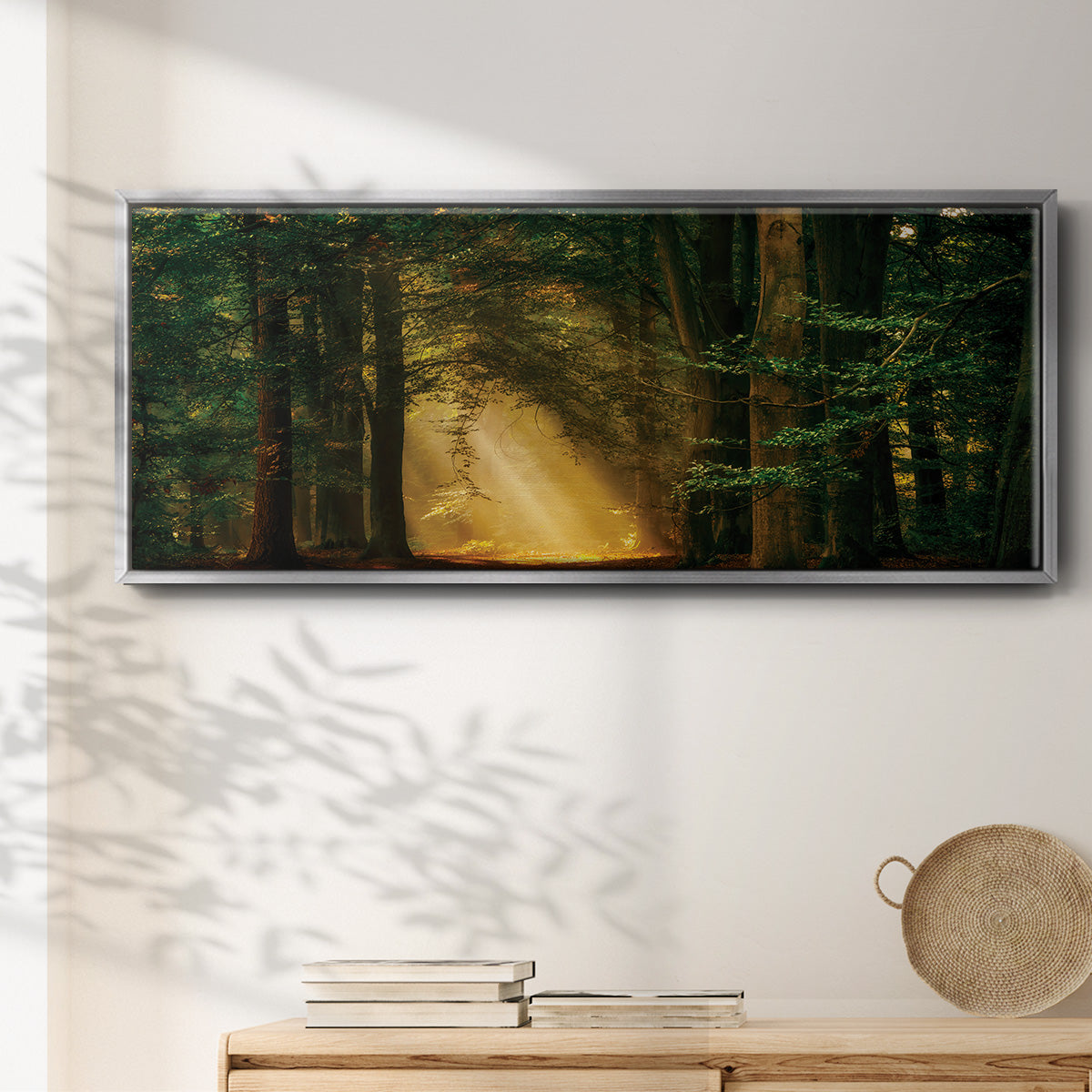 Shine On - Floater Framed Canvas Print