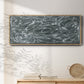 Static Scramble II - Floater Framed Canvas Print