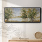 Waterway Grove - Floater Framed Canvas Print