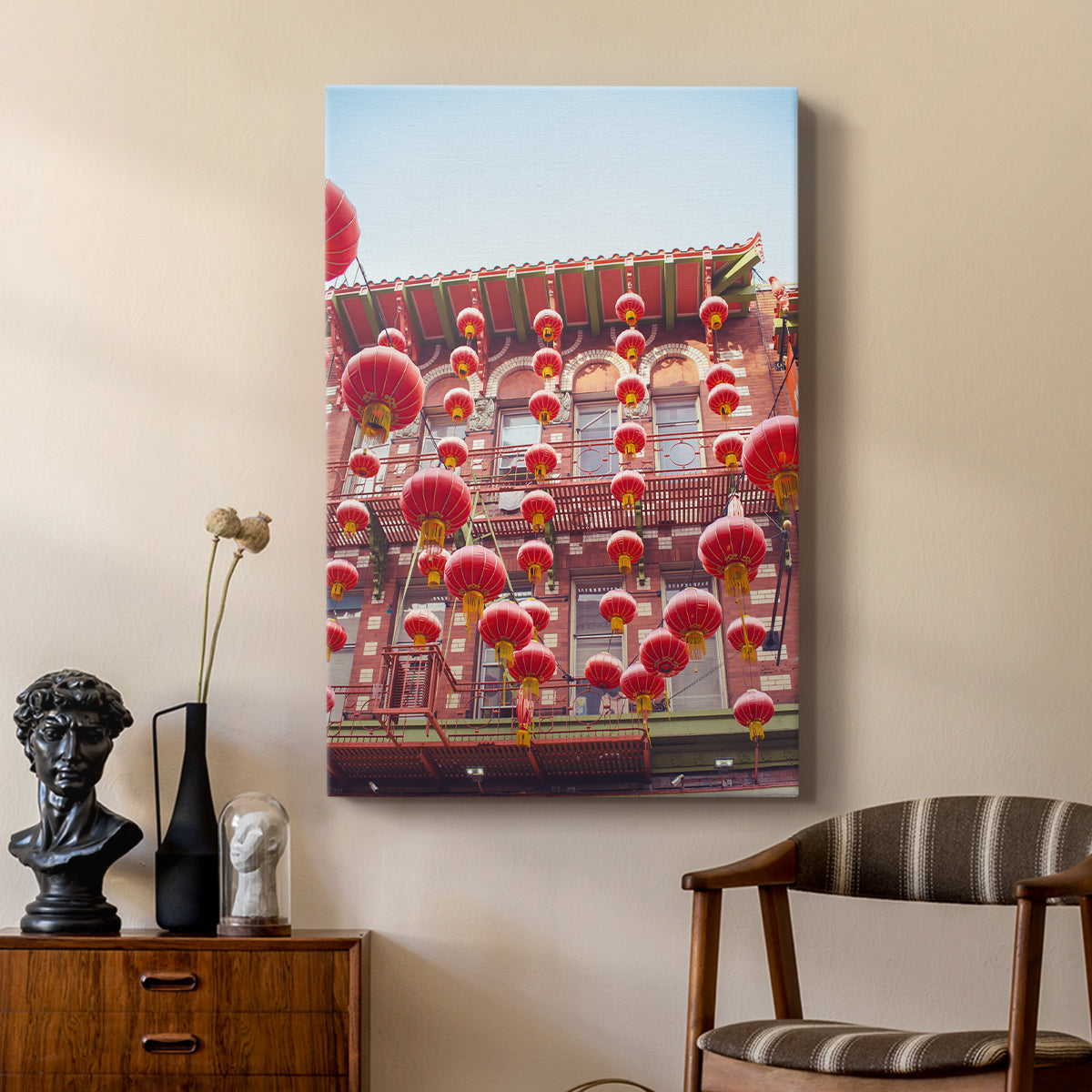 Lovely Lanterns II - Canvas Art Print
