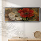 Perfect Pair II - Floater Framed Canvas Print