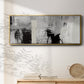 The Beginning of Summer - Floater Framed Canvas Print
