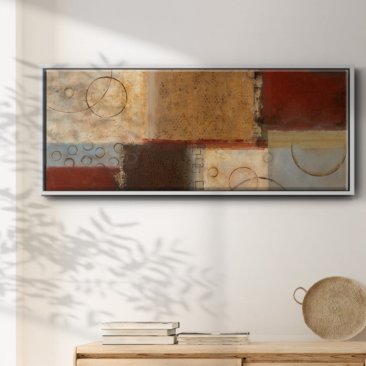 Seasons Go Round II - Floater Framed Canvas Print