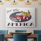 God Bless America Truck - Canvas Art Print