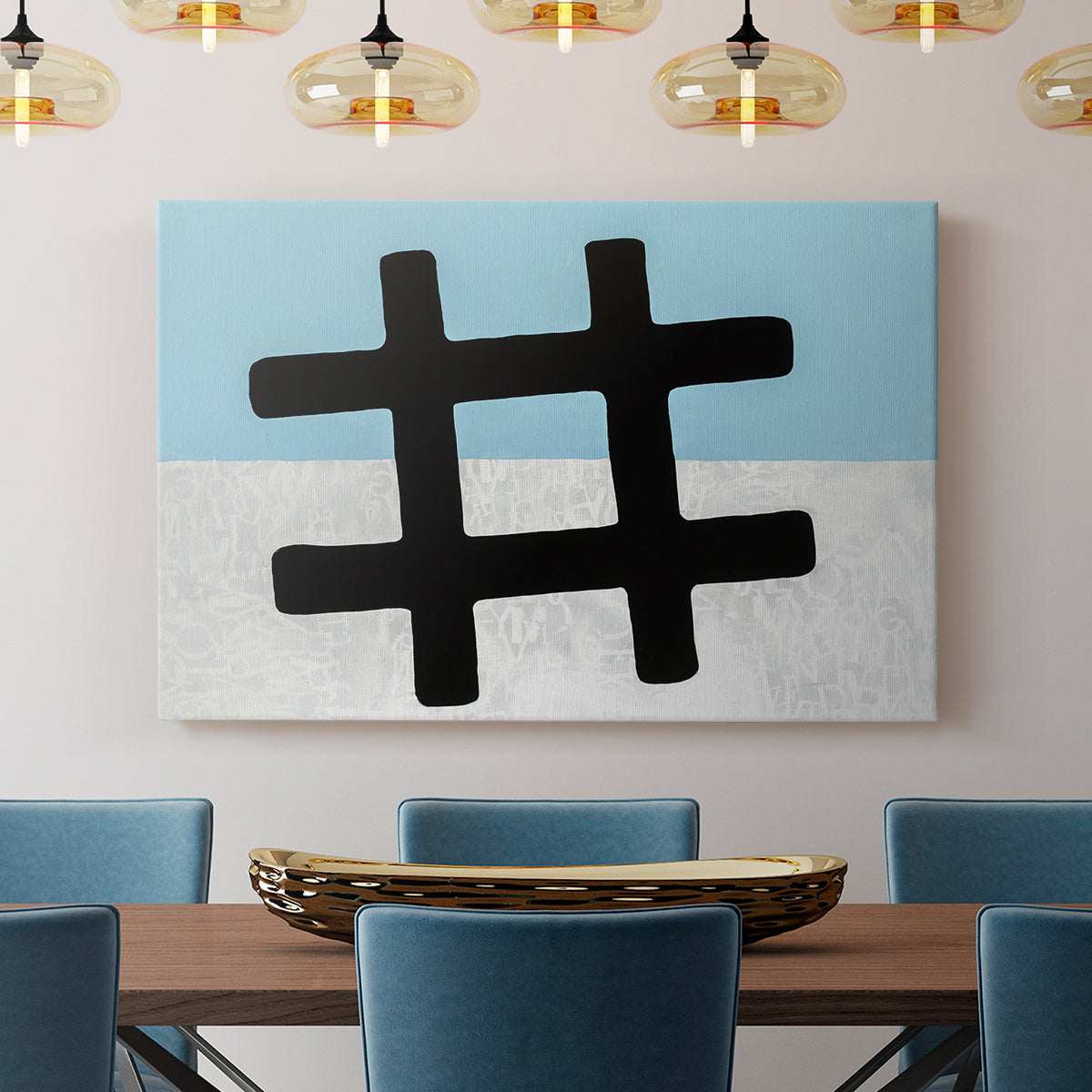 Hashtag - Canvas Art Print