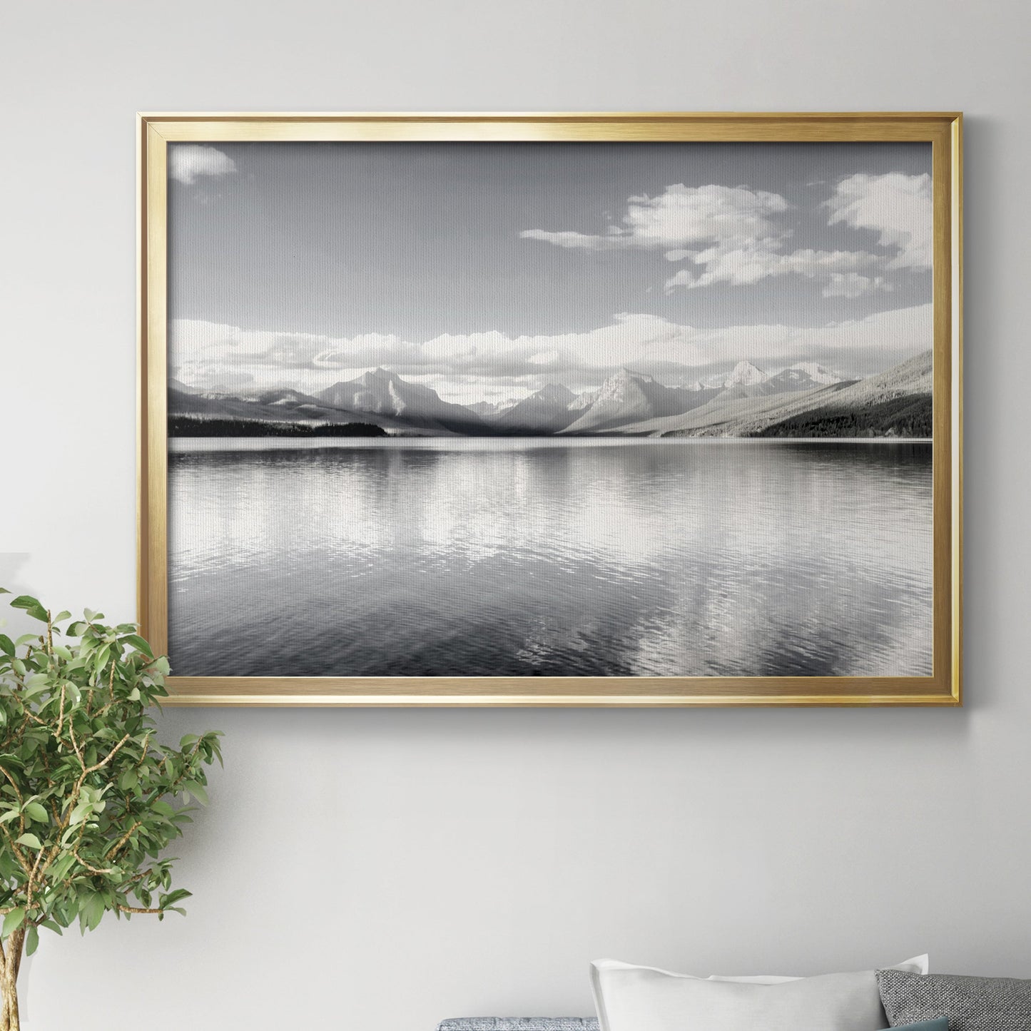 Crystal Lake Premium Classic Framed Canvas - Ready to Hang