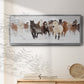 Pasture Run - Floater Framed Canvas Print