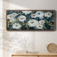 Moonlit Garden I - Floater Framed Canvas Print