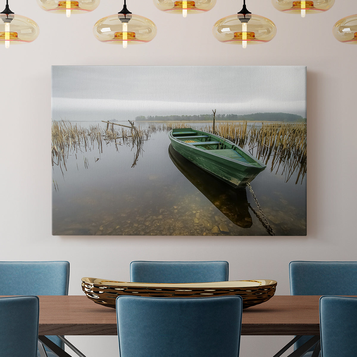 Green One - Canvas Art Print