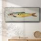 Fanciful Fish I - Floater Framed Canvas Print