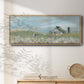 Cotton Fields - Floater Framed Canvas Print