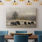 Ridge Grazing - Canvas Art Print