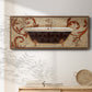 Renaissance Bath II - Floater Framed Canvas Print
