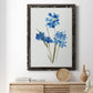 Blue Blossom Botanical I - Premium Canvas Framed in Barnwood - Ready to Hang