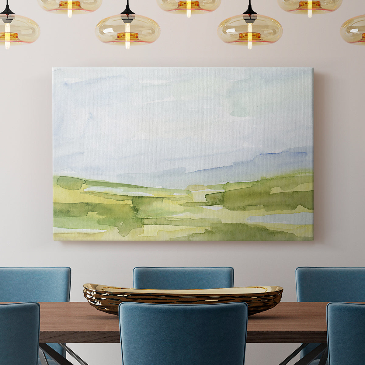 Watery Lowlands IV - Canvas Art Print