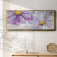 Frozen Floral II - Floater Framed Canvas Print