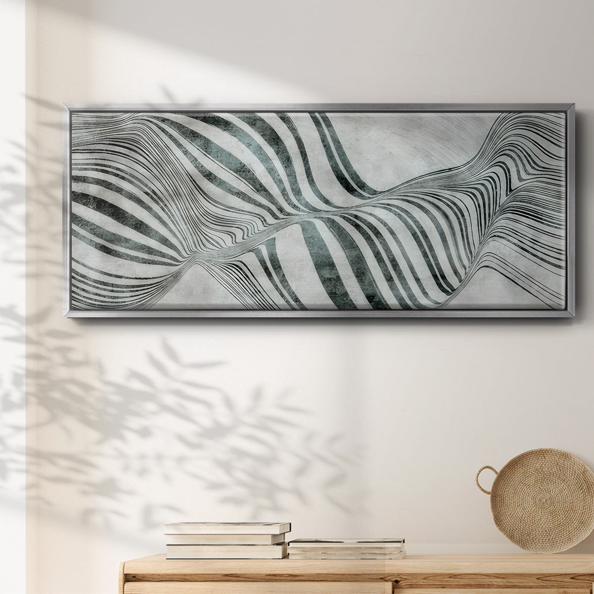 Forme de Bulle - Floater Framed Canvas Print