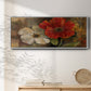 Perfect Pair II - Floater Framed Canvas Print