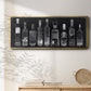 Bar Cart - Floater Framed Canvas Print