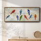 Chatter - Floater Framed Canvas Print