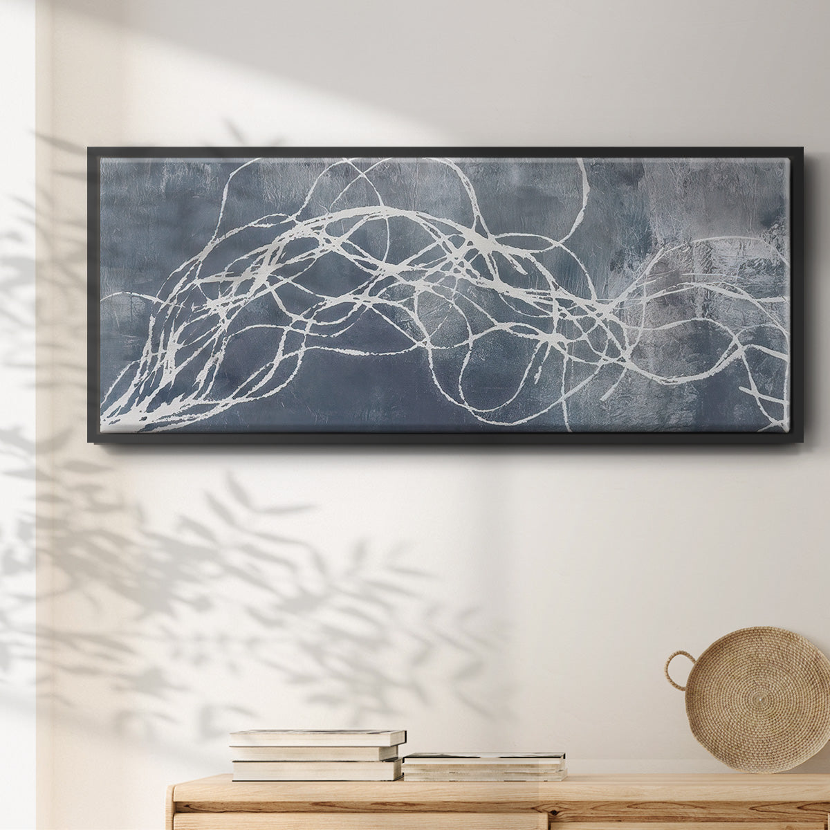 Organic Lining II - Floater Framed Canvas Print