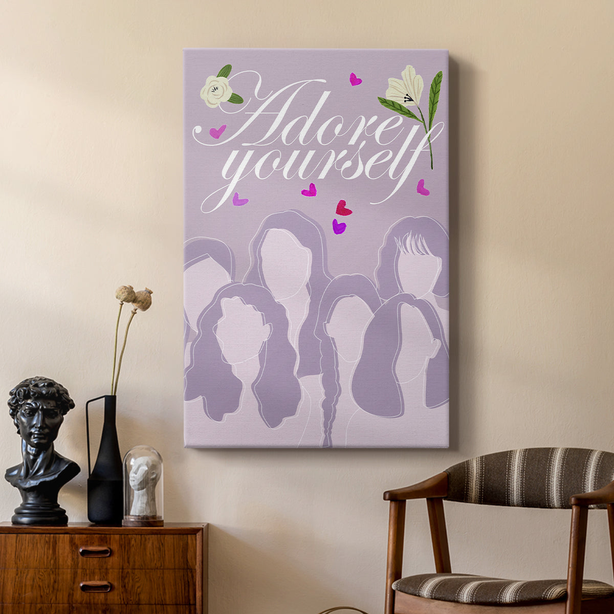 Happy Galentine's Day Collection B - Canvas Art Print