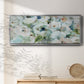Blooming Softly - Floater Framed Canvas Print