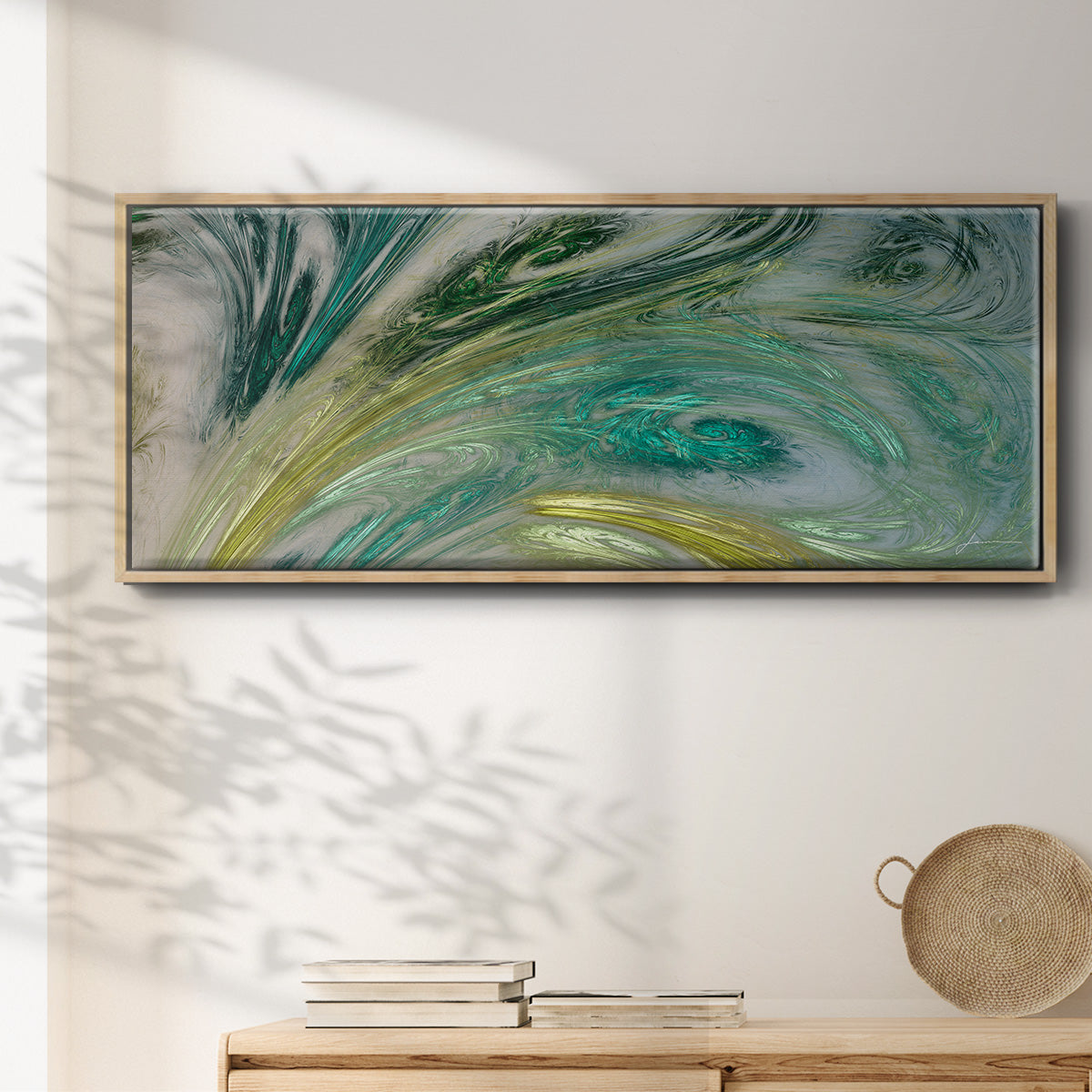 Altitude VI - Floater Framed Canvas Print