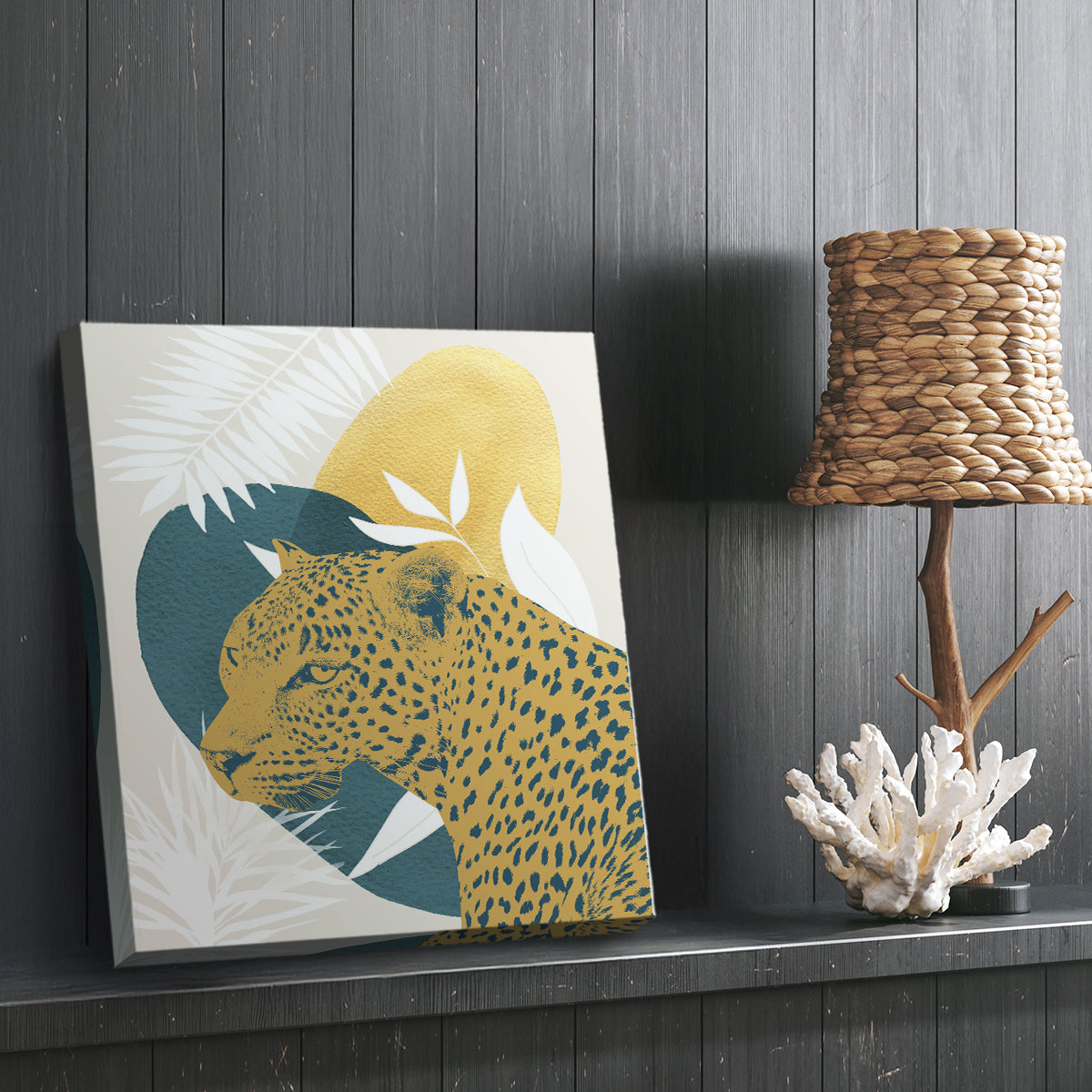 Jungle Cat II - Canvas Art Print