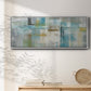 Bits and Pieces - Floater Framed Canvas Print