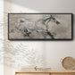 Majestic Stallion I - Floater Framed Canvas Print
