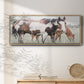 Grazin' - Floater Framed Canvas Print