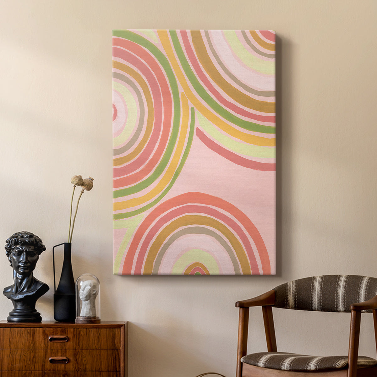 Abstract Rainbow I - Canvas Art Print