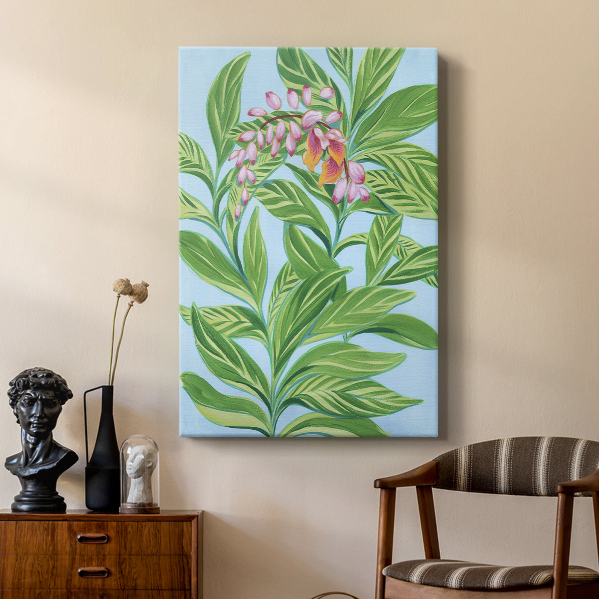 Tropical Shell Ginger I - Canvas Art Print