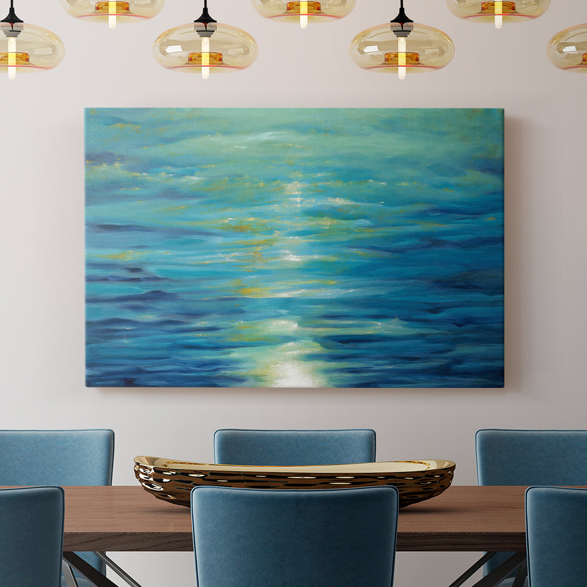 Deep Blue - Canvas Art Print