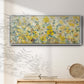 Cheerful Garden II - Floater Framed Canvas Print