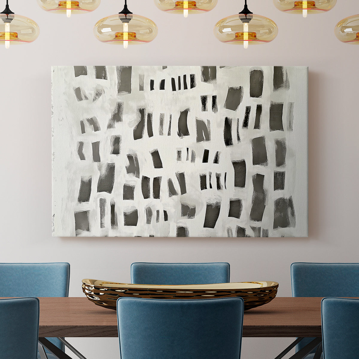 Square Abstract LXXII - Canvas Art Print