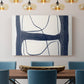 Blue Abstract XXV - Canvas Art Print
