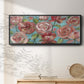 Peaches and Cream - Floater Framed Canvas Print