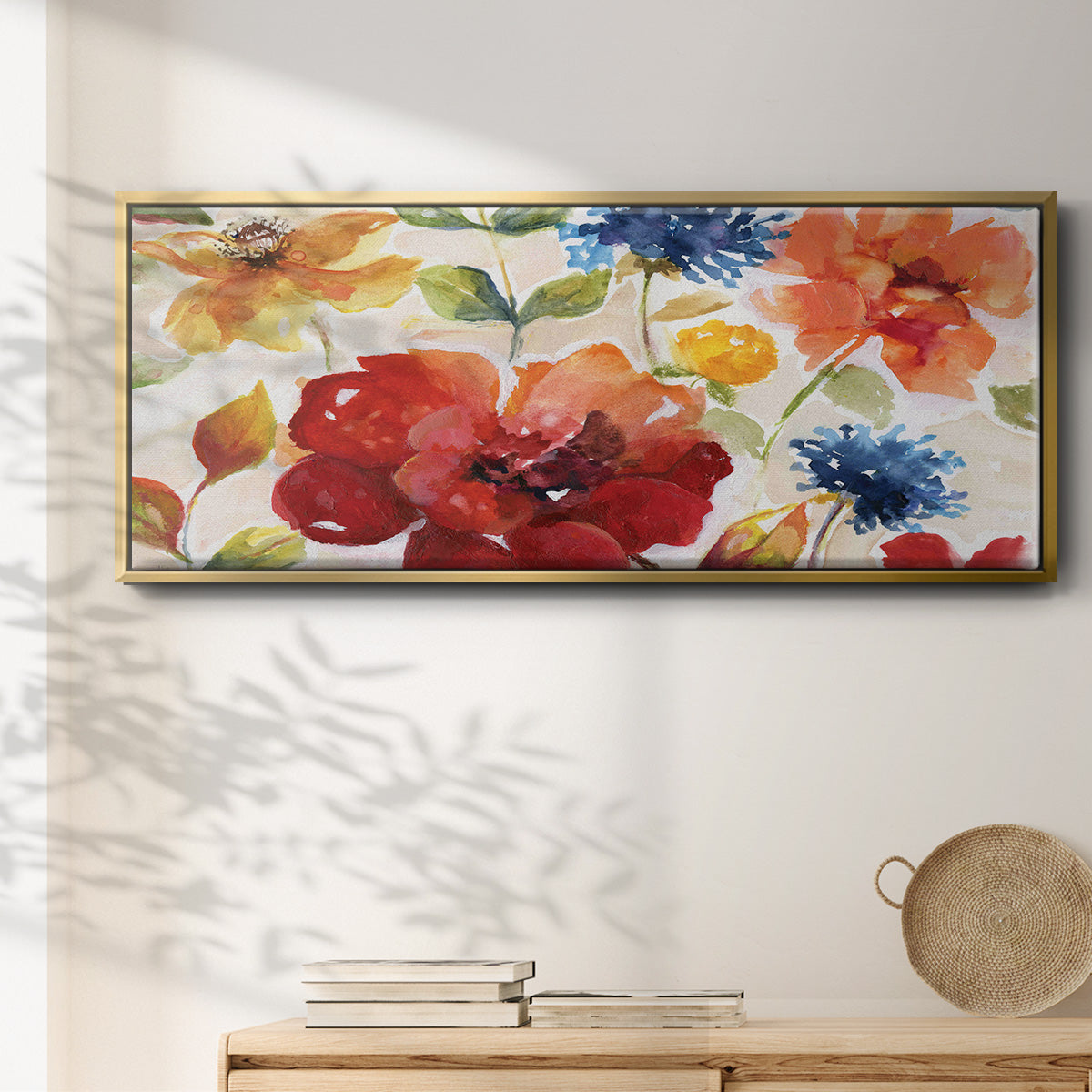 Summer Salsa - Floater Framed Canvas Print