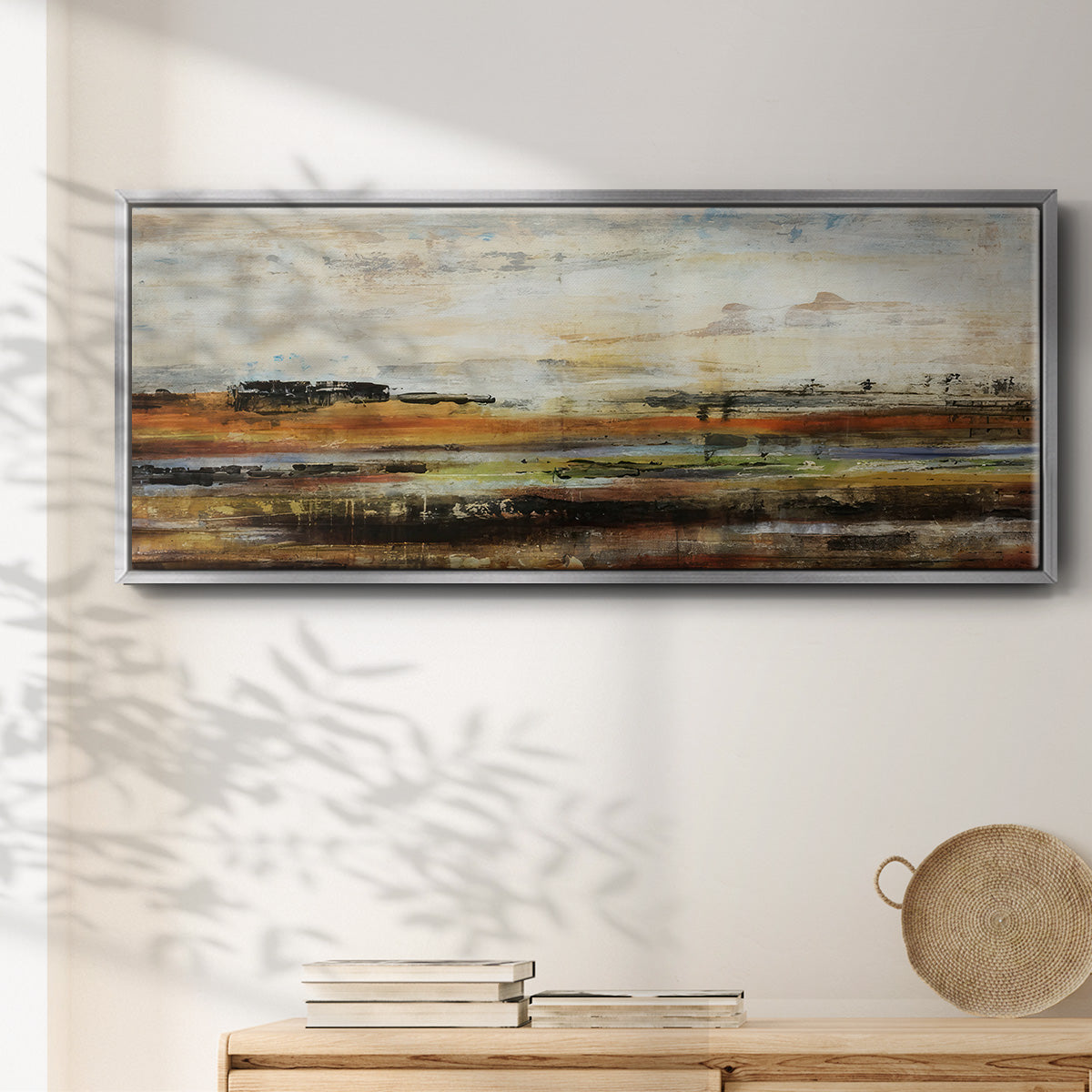 Historia - Floater Framed Canvas Print