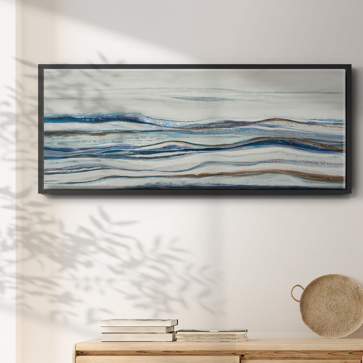 Shifting Sands - Floater Framed Canvas Print