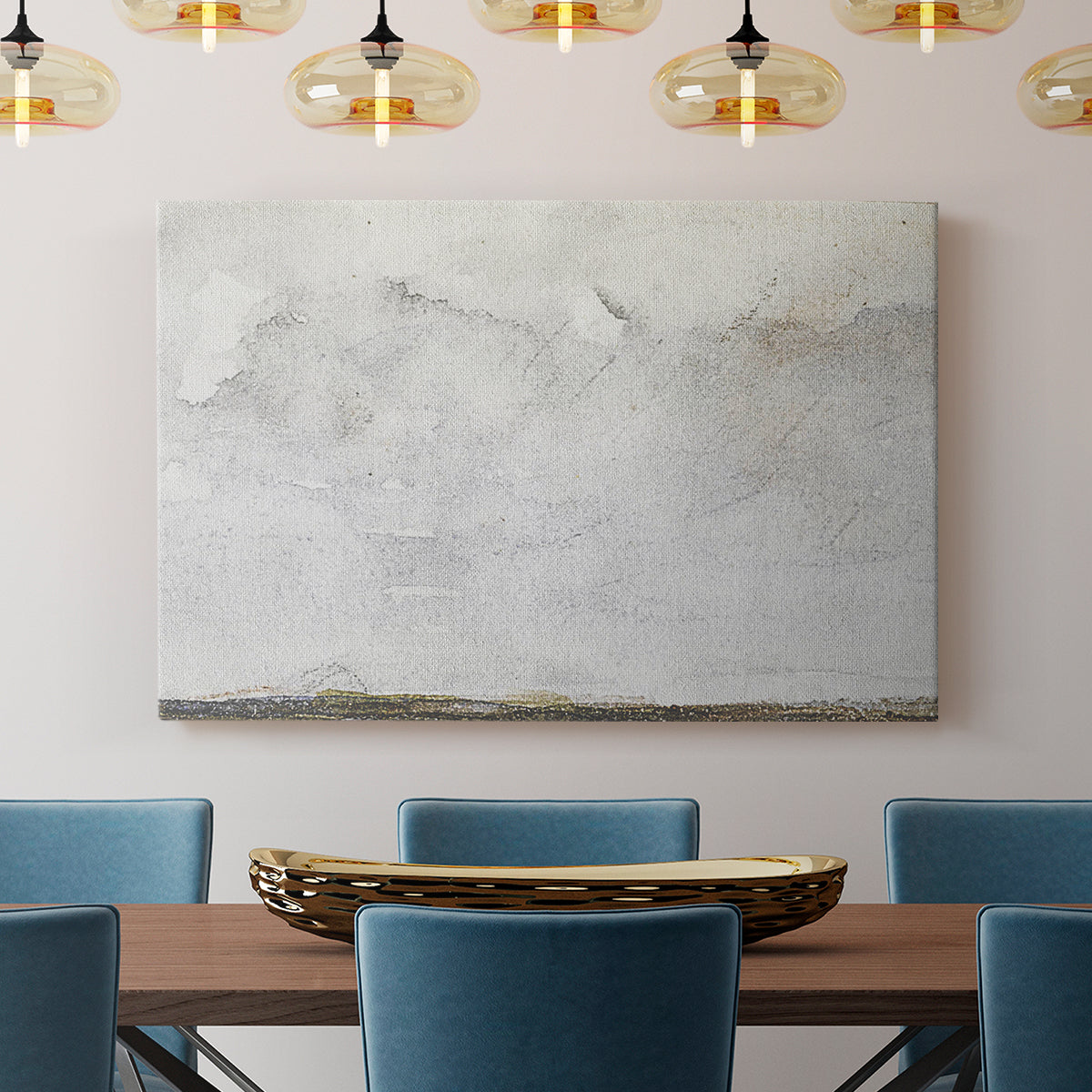 Watercolor Mountain XXXVI - Canvas Art Print