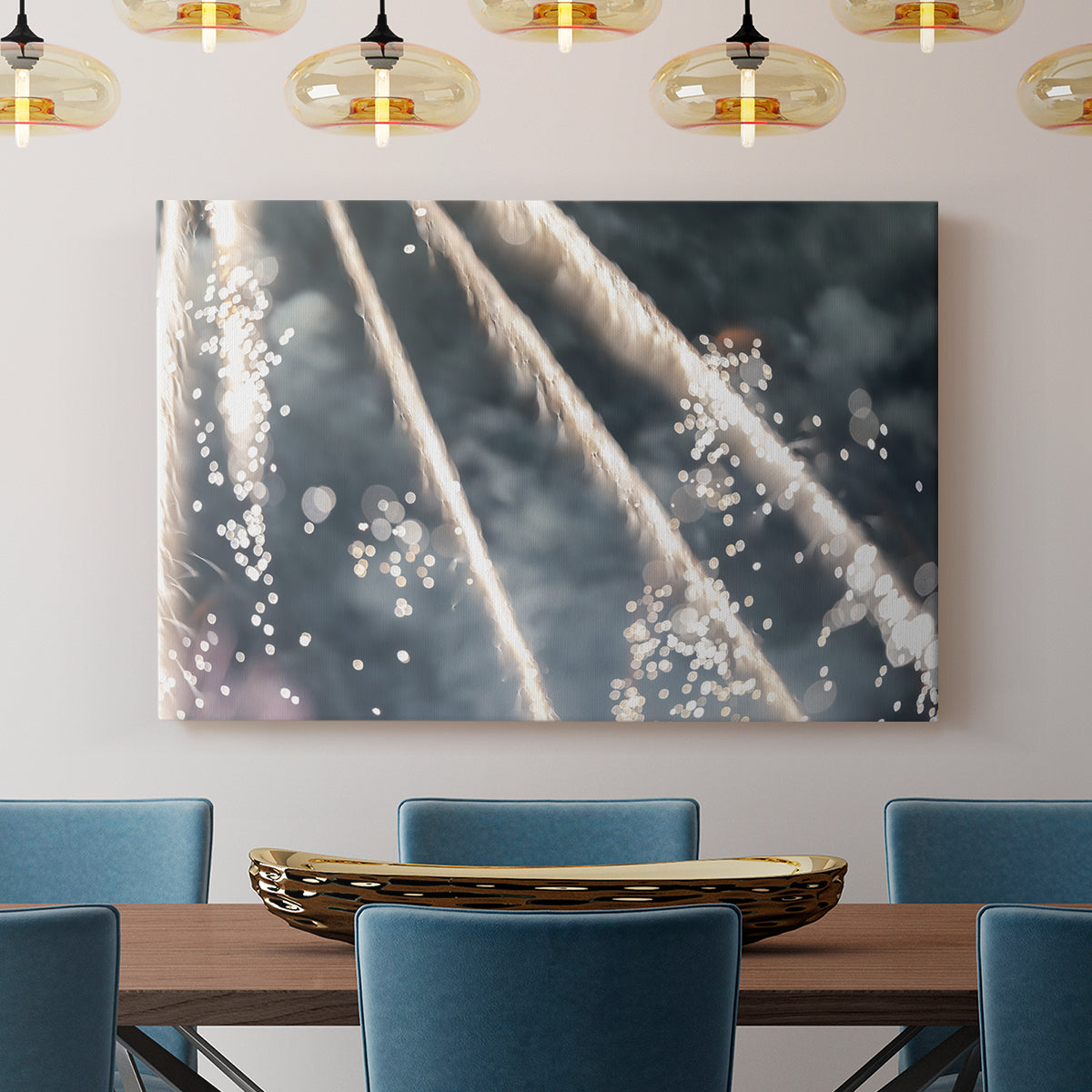 Celestial Glimmer - Canvas Art Print