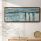 Acqua I - Floater Framed Canvas Print