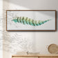 Tail Feather II - Floater Framed Canvas Print
