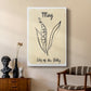 Birth Month V - Canvas Art Print