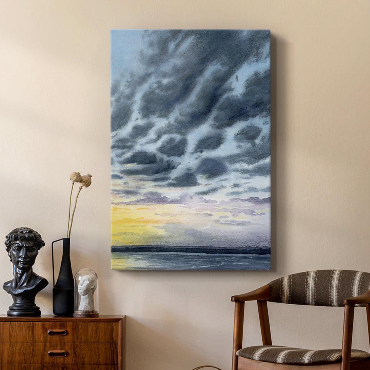 Anastasia Island Sunset II - Canvas Art Print