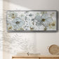 Garden Glitter III - Floater Framed Canvas Print